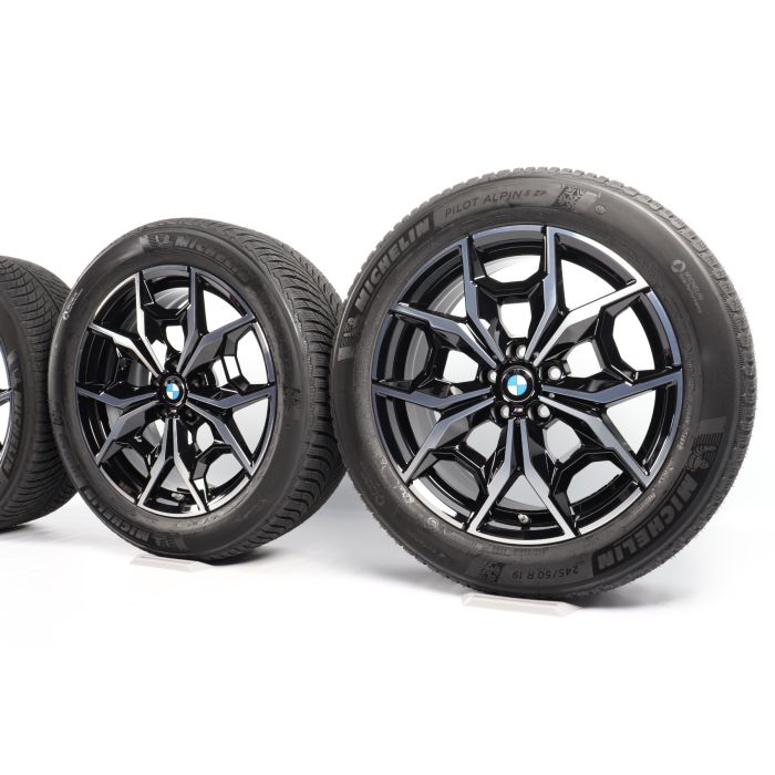 BMW Winterkompletträder X3 G01 X4 G02 19 Zoll Styling 887 M Y-Speiche main product photo