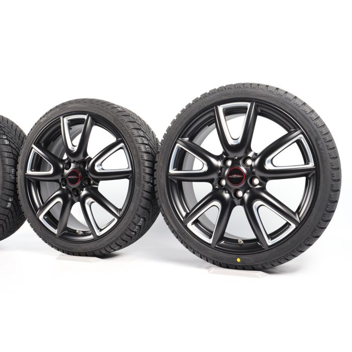 MINI Velgen met Winterbanden F56 F55 F57 18 Inch Styling JCW Double Spoke 534 main product photo