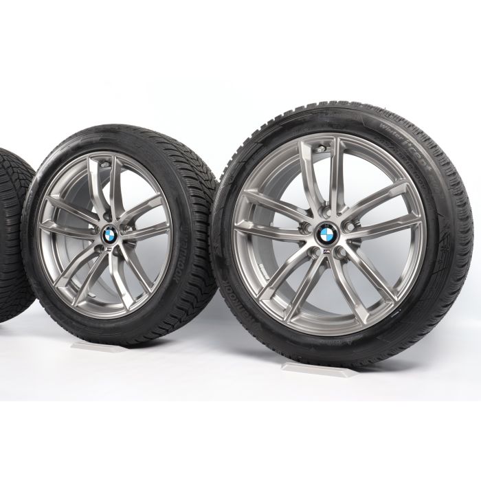 BMW Winterkompletträder 5er G30 G31 18 Zoll Styling 662 M Doppelspeiche main product photo