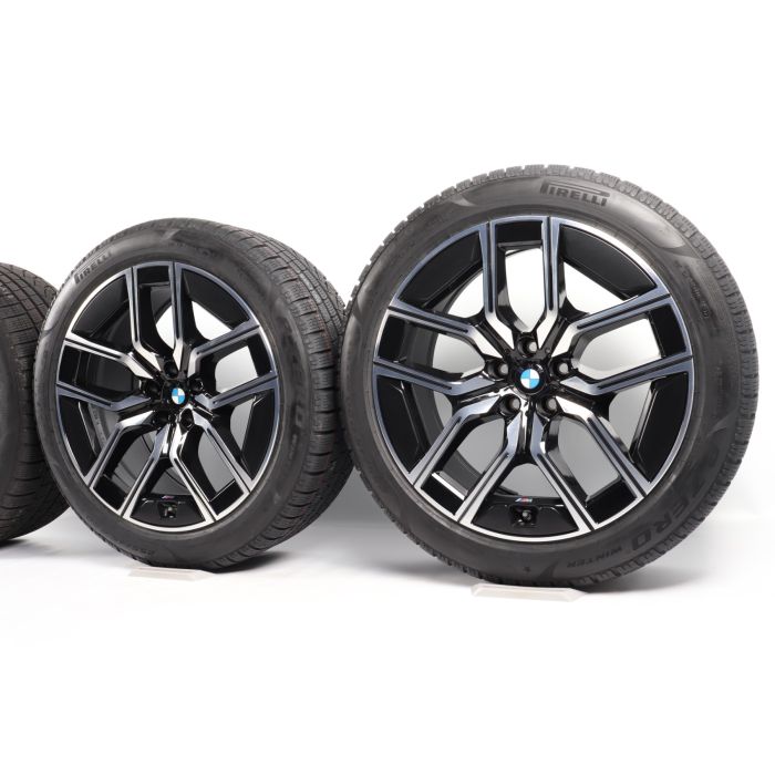 BMW Winterkompletträder 7er G70 20 Zoll Styling 907 M V-Speiche main product photo