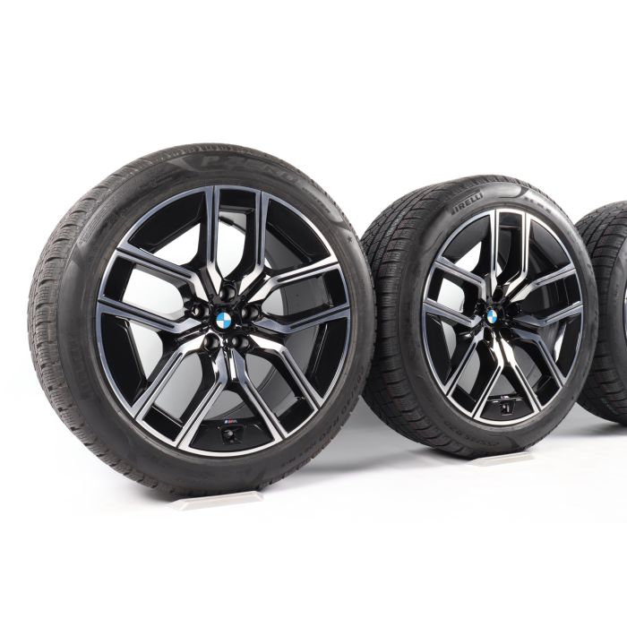 BMW Winterkompletträder 7er G70 20 Zoll Styling 907 M V-Speiche