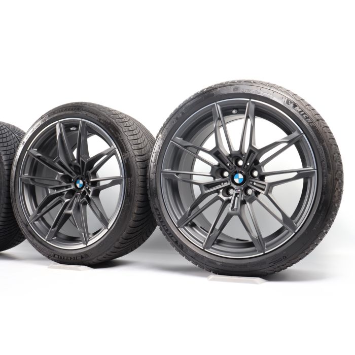 BMW Winterkompletträder M2 G87 M3 G80 G81 M4 G82 G83 19 Zoll 20 Zoll Styling 825 M Doppelspeiche main product photo