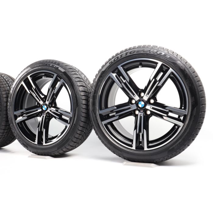 BMW Winterkompletträder 3er G20 G21 2er G42 4er G22 G23 18 Zoll Styling 848 M Doppelspeiche main product photo