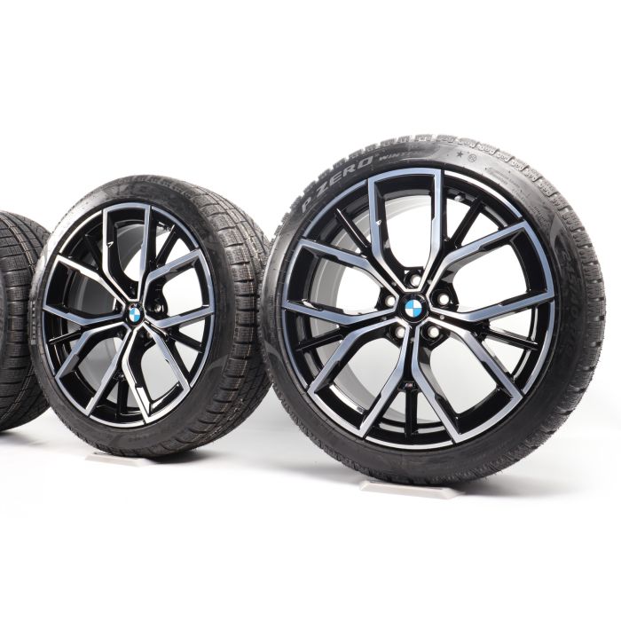 BMW Winterkompletträder 5er G30 G31 19 Zoll Styling 845 M Y-Speiche main product photo