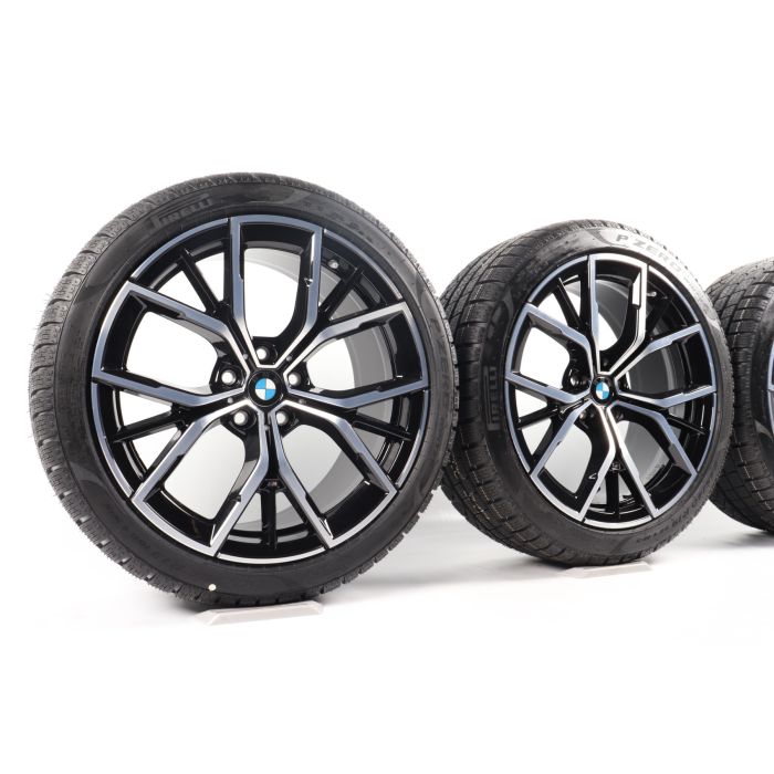 BMW Winter Wheels 5 Series G30 G31 19 Inch Styling 845 M Y-Speiche