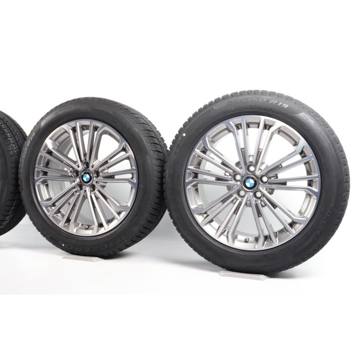 BMW Velgen met Winterbanden X3 G01 X4 G02 19 Inch Styling 696 Doppelspeiche main product photo