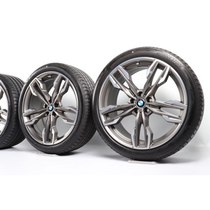 BMW Sommerkompletträder X3 G01 X4 G02 21 Zoll Styling 718 M Doppelspeiche main product photo