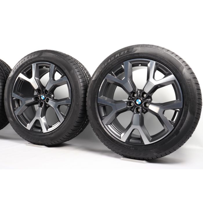 BMW Winterkompletträder X7 G07 21 Zoll Styling 752 Y-Speiche main product photo