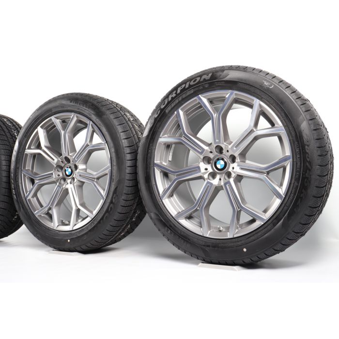 BMW Winterkompletträder X7 G07 21 Zoll Styling 753 Y-Speiche main product photo