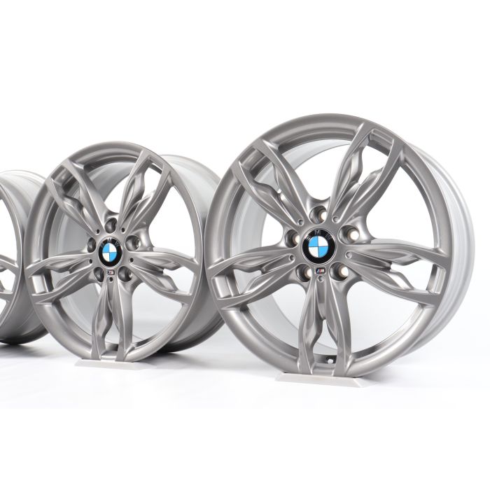 4x BMW Alufelgen 1er F20 F21 2er F22 F23 18 Zoll Styling 436 main product photo