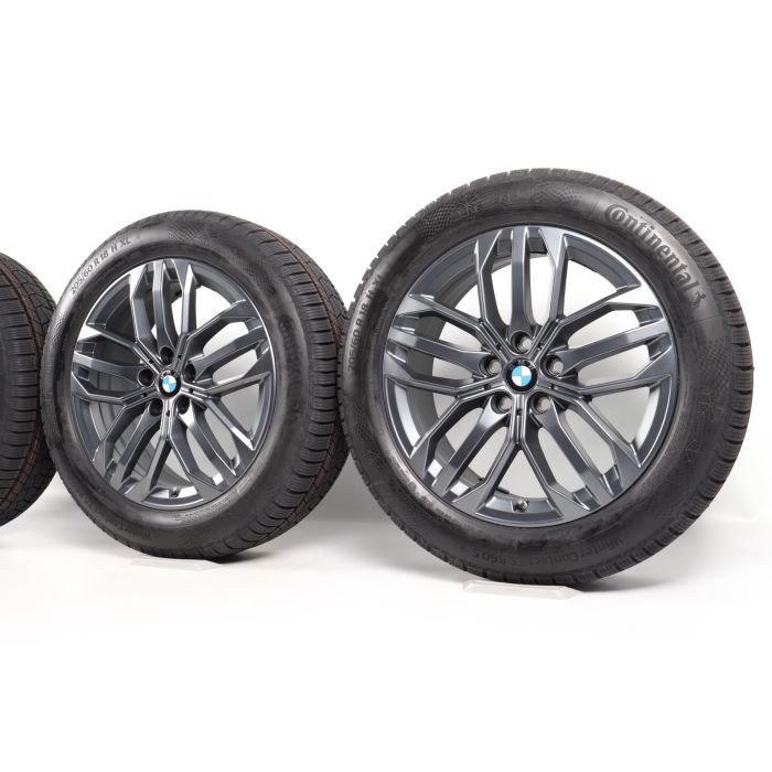 BMW Winterkompletträder X1 U11 iX1 U11 X2 U10 iX2 U10 18 Zoll Styling 879 Doppelspeiche main product photo