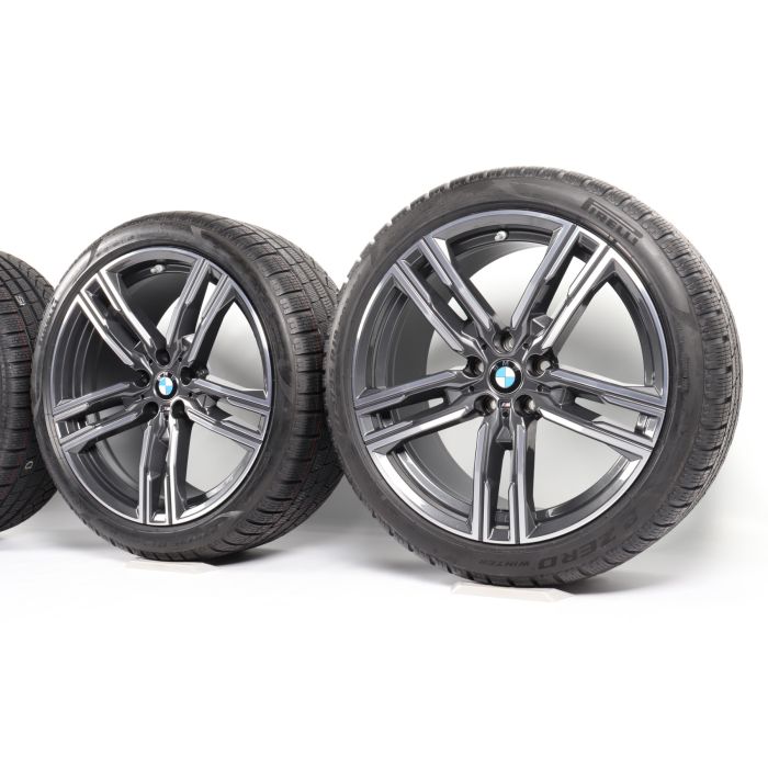 BMW Winterkompletträder 8er G14 G15 G16 19 Zoll Styling 727 M Doppelspeiche main product photo