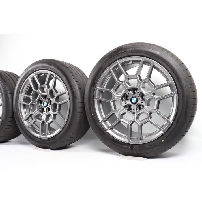BMW Sommerkompletträder XM G09 21 Zoll Styling 918 M Doppelspeiche main product photo