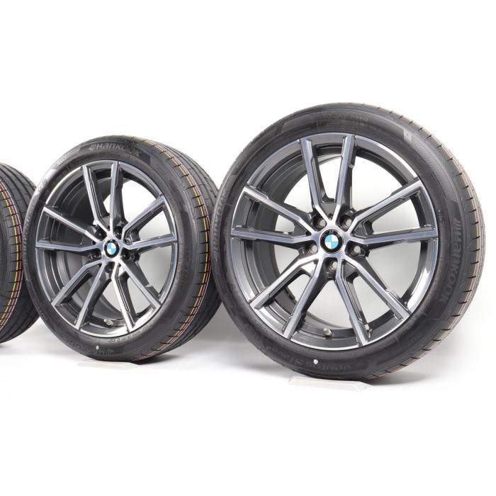 BMW Sommerkompletträder 3er G20 G21 2er G42 4er G22 G23 18 Zoll Styling 780 V-Speiche main product photo
