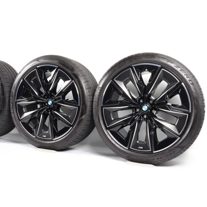 BMW Sommerkompletträder 7er G70 i7 G70 X3 G45 21 Zoll Styling 909 M Aerodynamik main product photo