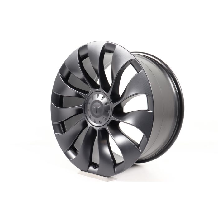 1x Original Rear axle Tesla Alloy Rim Model Y 21 Inch Überturbine