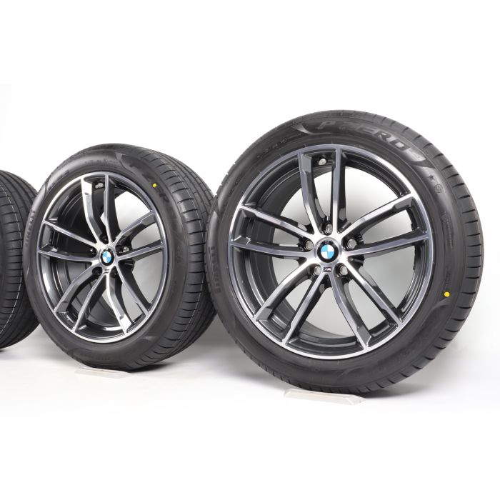 BMW Velgen met Zomerbanden 5 Serie G30 G31 18 Inch Styling 662 M Doppelspeiche main product photo
