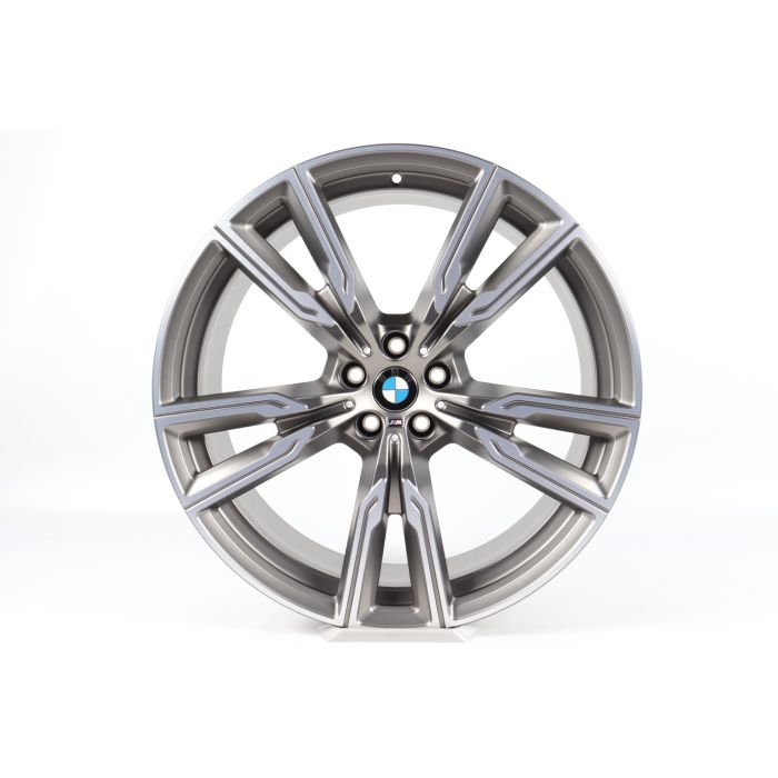 1x Vorderachse BMW Alufelge X5 G05 X6 G06 22 Zoll Styling 747 M V-Speiche main product photo