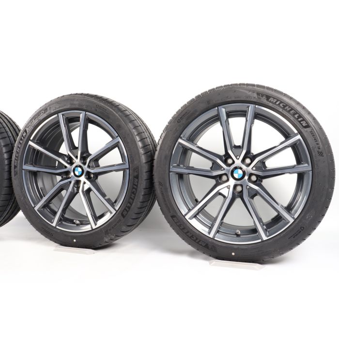 BMW Sommerkompletträder 3er G20 G21 2er G42 4er G22 G23 18 Zoll Styling 780 V-Speiche main product photo