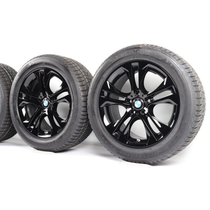 BMW Winterkompletträder X3 F25 X4 F26 18 Zoll Styling 605 Doppelspeiche main product photo