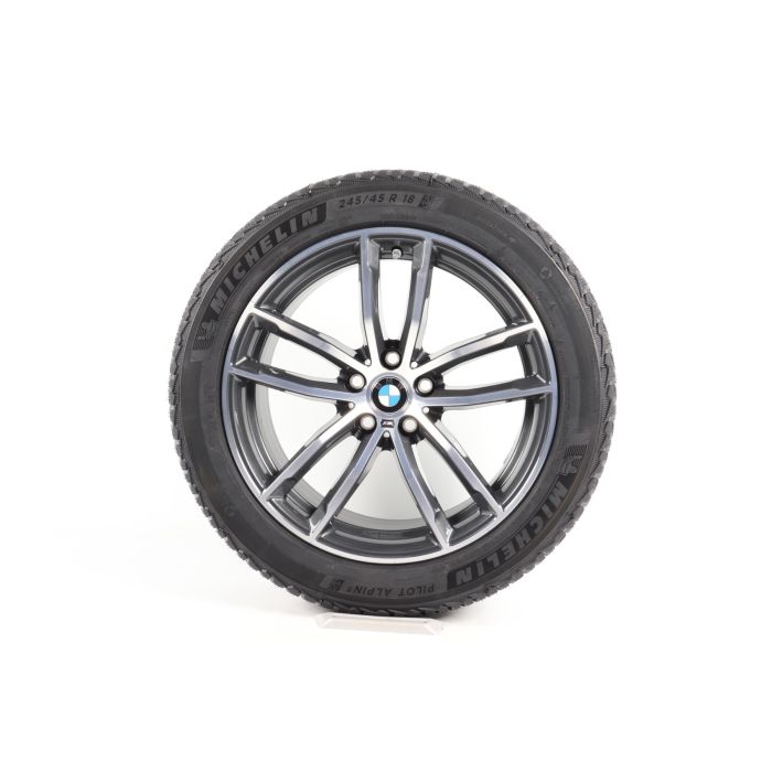 BMW Winterkompletträder 5er G30 G31 18 Zoll Styling 662 M Doppels