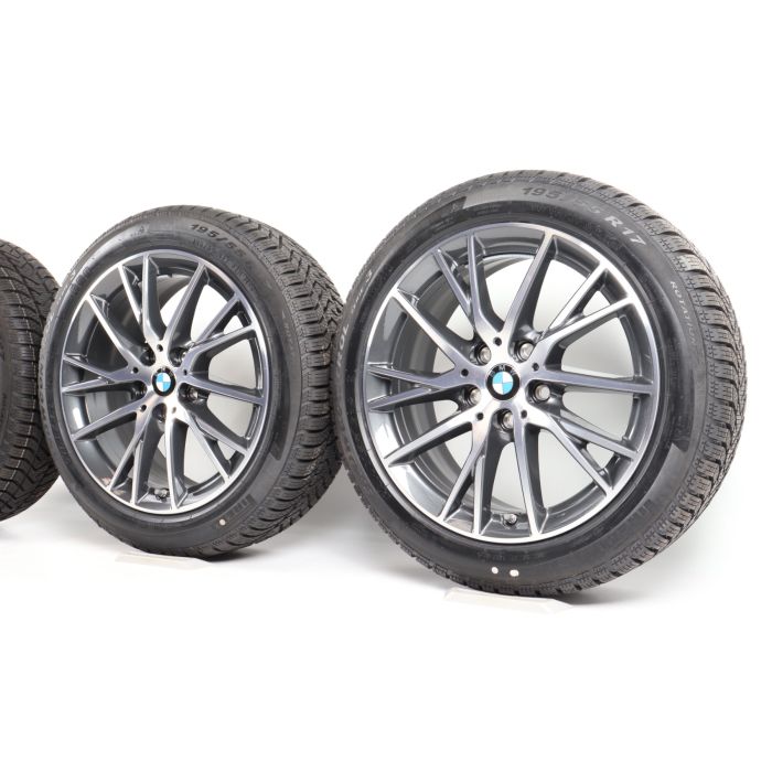 BMW Winterkompletträder 1er F40 2er F44 17 Zoll Styling 489 Y-Speiche main product photo