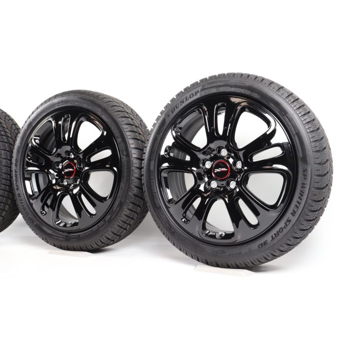 MINI Winterkompletträder F56 F55 F57 17 Zoll Styling JCW Double Spoke 510 main product photo