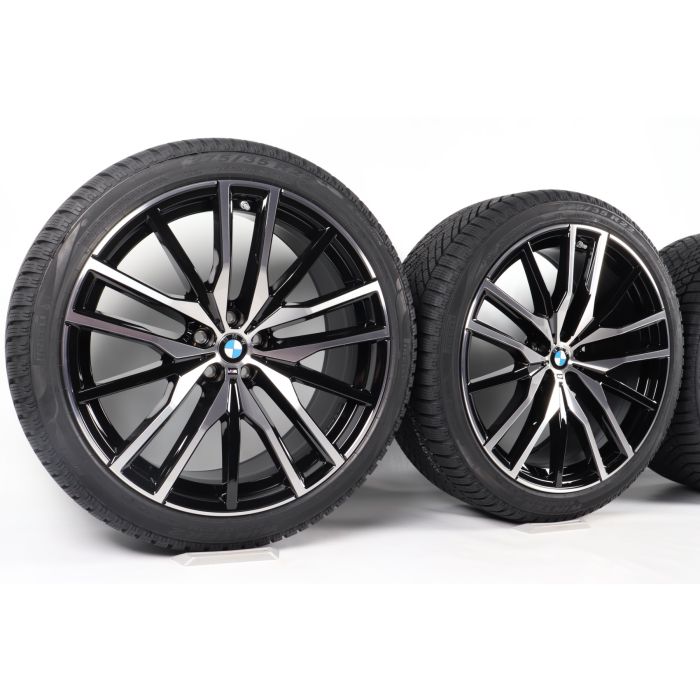 BMW Winterkompletträder X5 G05 X6 G06 22 Zoll Styling 742 M Doppe