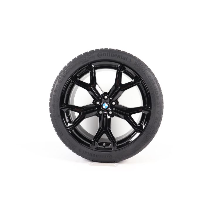 BMW Velgen met Winterbanden X5 G05 X6 G06 21 Inch Styling 741 M Y-Speiche