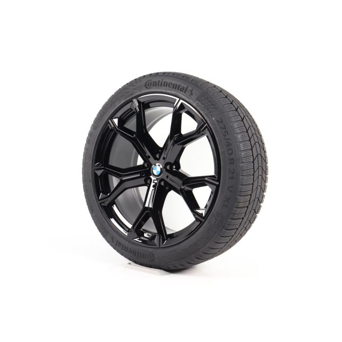 BMW Velgen met Winterbanden X5 G05 X6 G06 21 Inch Styling 741 M Y-Speiche