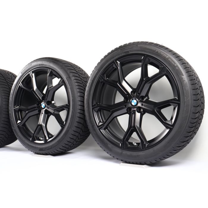 BMW Winterkompletträder X5 G05 X6 G06 21 Zoll Styling 741 M Y-Speiche main product photo