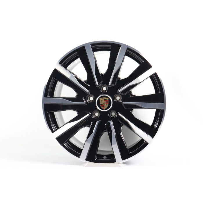 1x Hinterachse Porsche Alufelgen Taycan J1 + J1 II 20 Zoll "Tequipment Design" main product photo