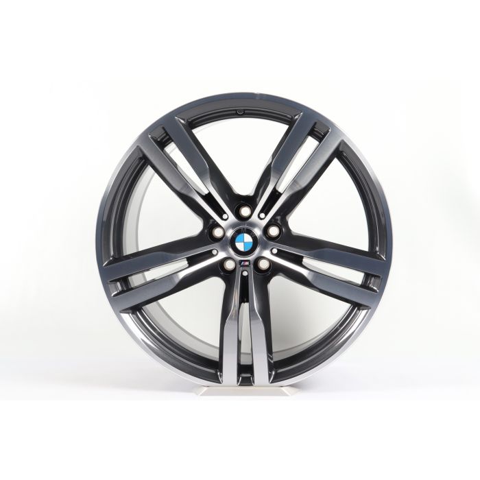 1x Rear axle BMW Alloy Rim 6 Series G32 7 Series G11 G12 20 Inch Styling 648 M Doppelspeiche main product photo