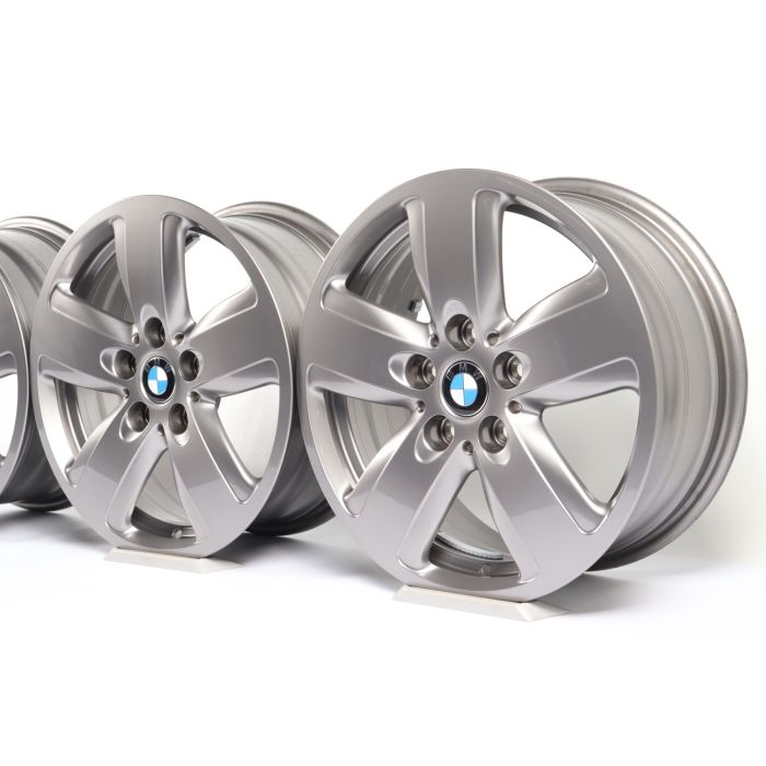 4x BMW Alufelgen 1er F40 2er F44 16 Zoll Styling 517 Sternspeiche main product photo