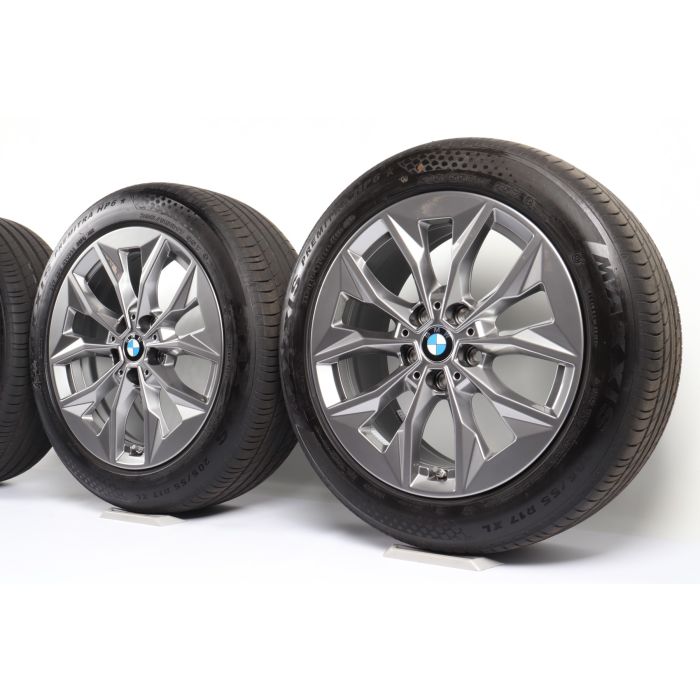 BMW Velgen met Zomerbanden 2 Serie F74 1 Serie F70 17 Inch Styling 971 Y-Speiche main product photo