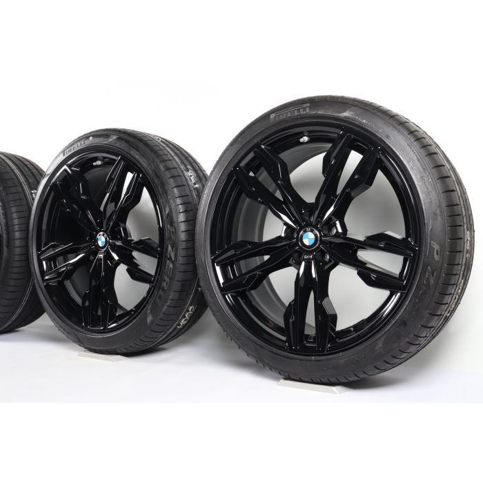 BMW Sommerkompletträder X3 G01 X4 G02 21 Zoll Styling 718 M Doppelspeiche main product photo