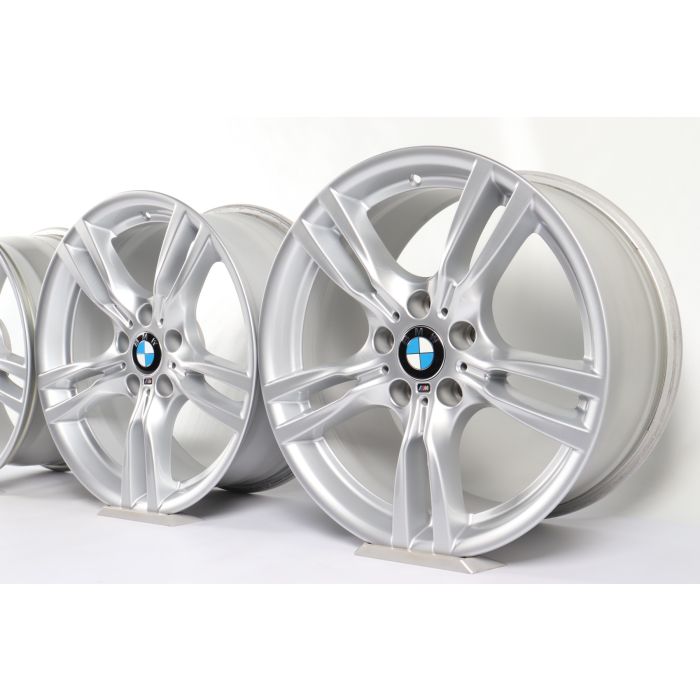 4x BMW Alufelgen 3er F30 F31 4er F32 F33 F36 18 Zoll Styling 400 M Sternspeiche main product photo