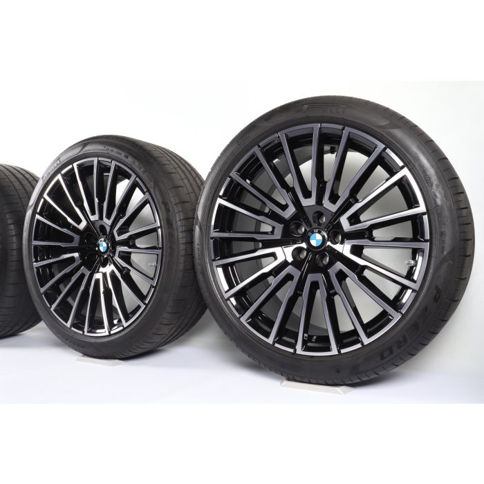 BMW Velgen met Winterbanden 7 Serie G70 i7 G70 21 Inch Styling 1055i Vielspeiche main product photo