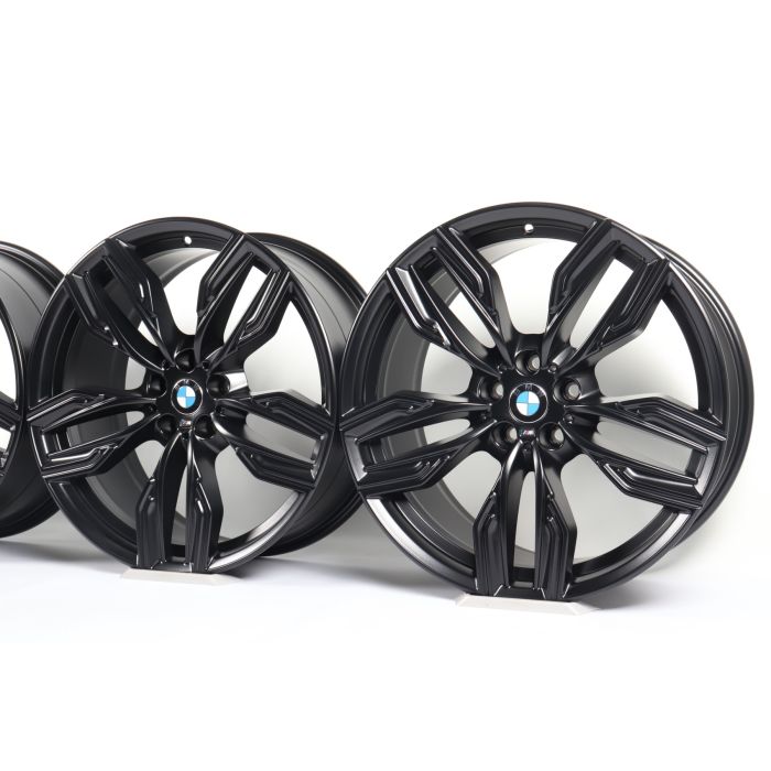 4x BMW Alufelgen 6er G32 7er G11 G12 20 Zoll Styling 760 M Doppelspeiche main product photo