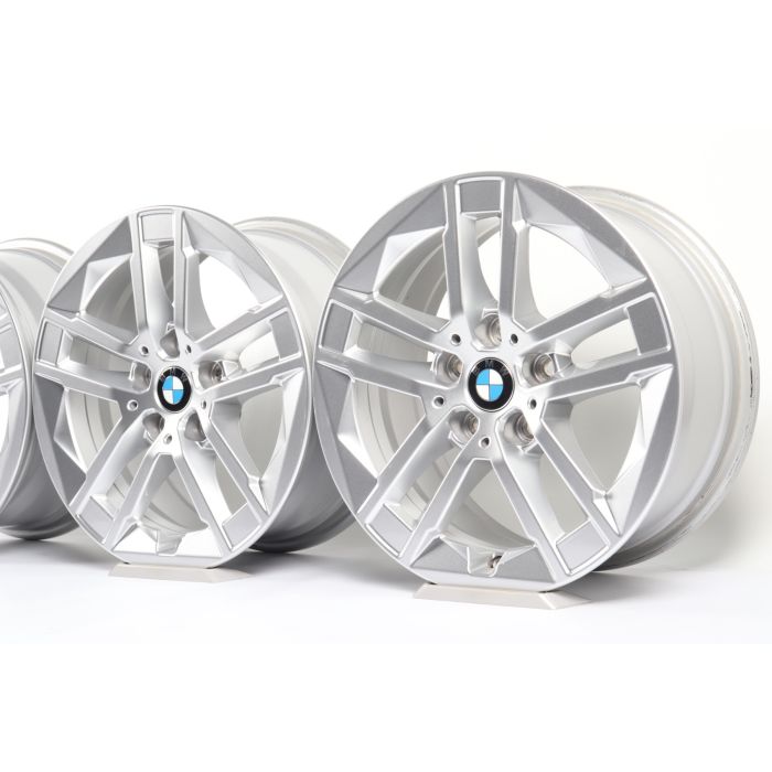 4x BMW Alufelgen 2er U06 16 Zoll Styling 186 Doppelspeiche main product photo