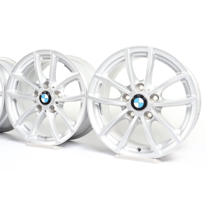 4x BMW Alufelgen 1er F20 F21 2er F22 F23 16 Zoll Styling 378 V-Speiche main product photo