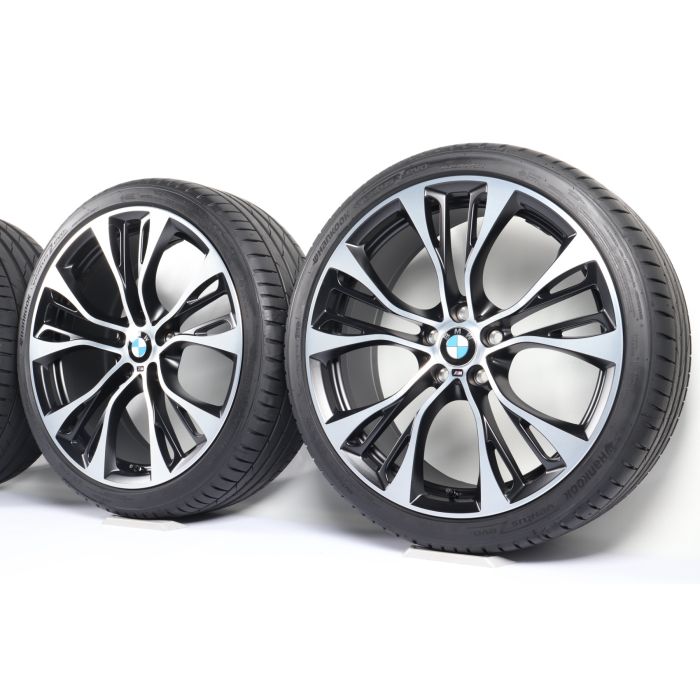 BMW Sommerkompletträder X3 F25 X4 F26 21 Zoll Styling 599 M Doppelspeiche main product photo