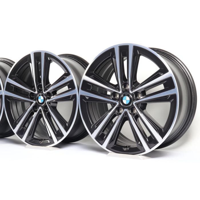 4x BMW Alufelgen 1er F40 2er F44 17 Zoll Styling 548 Doppelspeiche main product photo