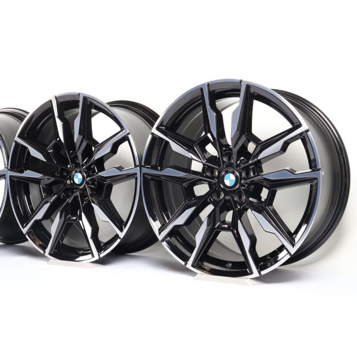 4x BMW Alufelgen 4er G26 i4 G26 19 Zoll Styling 861M Doppelspeiche main product photo