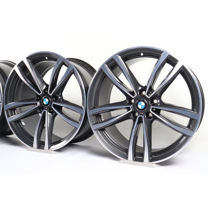 4x BMW Alloy Rims 6 Series G32 7 Series G11 G12 19 Inch Styling 647 M Double-Spoke main product photo