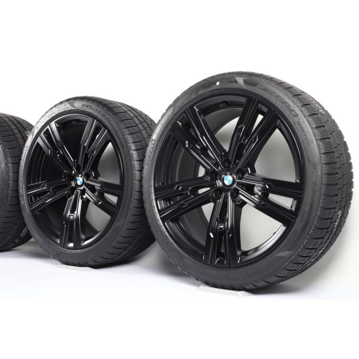 BMW Velgen met Winterbanden 7 Serie G70 21 Inch Styling 908 M Doppelspeiche main product photo
