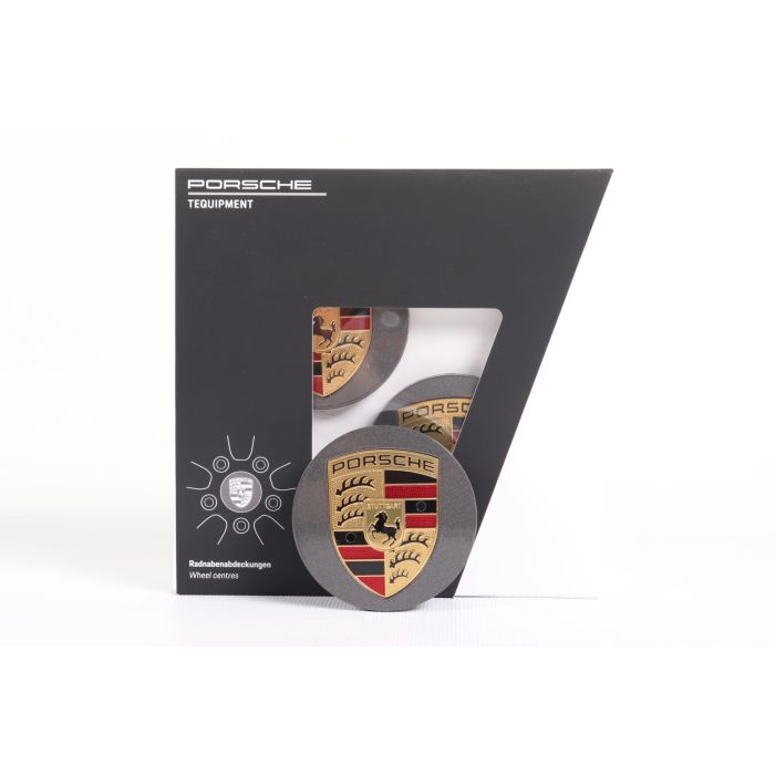 1 Satz Porsche Nabendeckel 65mm titan main product photo