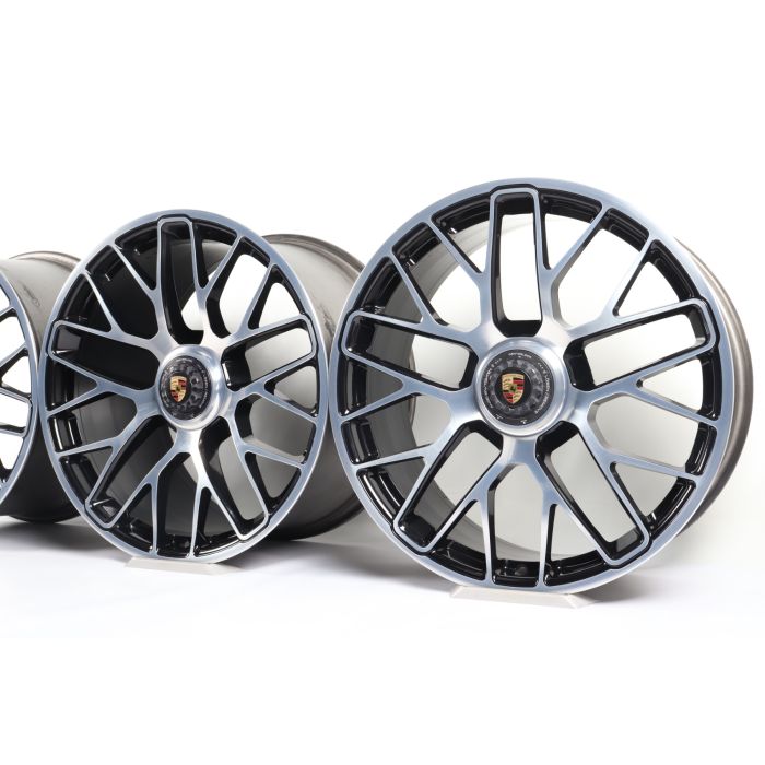 4x Porsche Alufelgen 911 Carrera 991 + 991 II 20 Zoll "Turbo S Zentralverschluss" main product photo