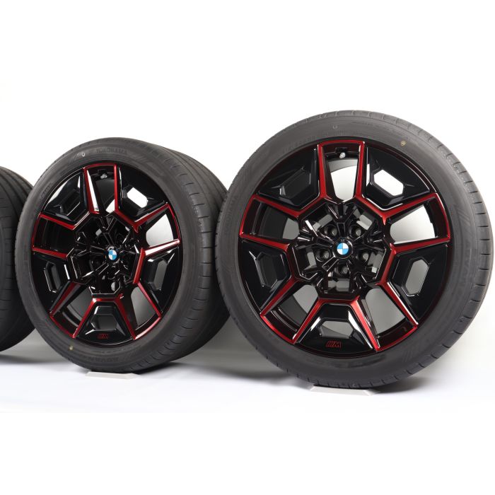 BMW Summer Wheels XM G09 22 Inch Styling 922 Label Red M Doppelspeiche main product photo