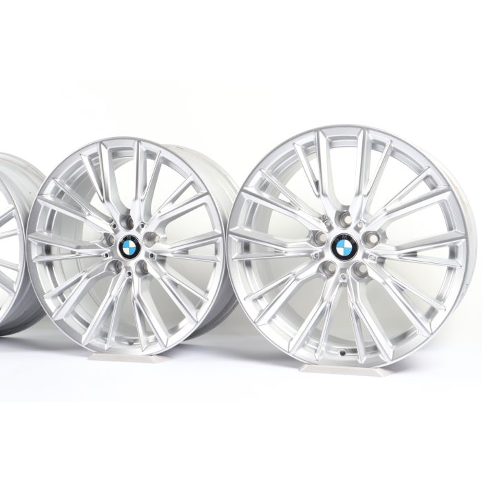 4x BMW Alufelgen 3er G20 G21 2er G42 4er G22 G23 18 Zoll Styling 796 Doppelspeiche main product photo